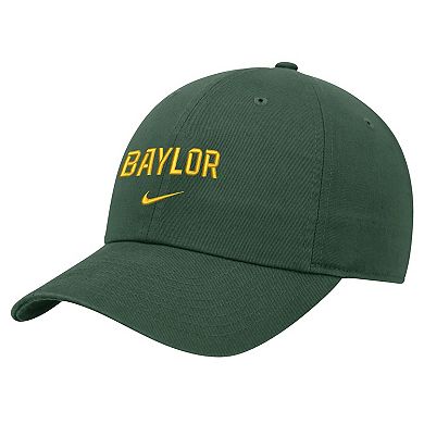 Men's Nike Green Baylor Bears 2024 Sideline Club Adjustable Hat