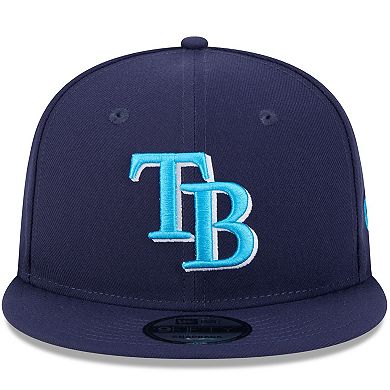 Men's New Era Navy Tampa Bay Rays 2024 Father's Day 9FIFTY Snapback Hat
