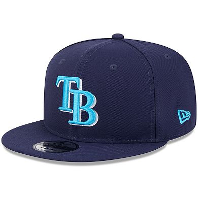 Men's New Era Navy Tampa Bay Rays 2024 Father's Day 9FIFTY Snapback Hat