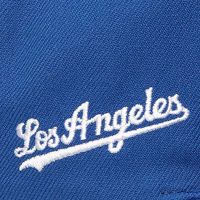 Men's Mitchell & Ness Royal Los Angeles Dodgers Full Frontal Snapback Hat