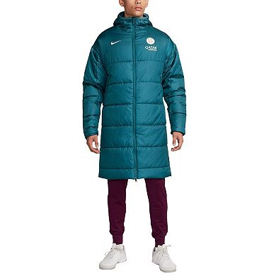 Men's Nike  Teal Paris Saint-Germain 2024/25 Academy Pro Full-Zip SDF Jacket