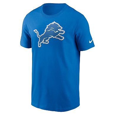 Men's Nike Blue Detroit Lions Primary Logo T-Shirt