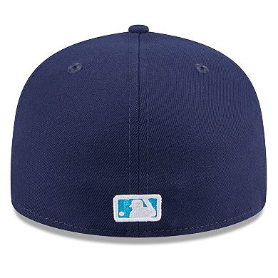 Men's New Era Navy Tampa Bay Rays 2024 Father's Day 59FIFTY Fitted Hat