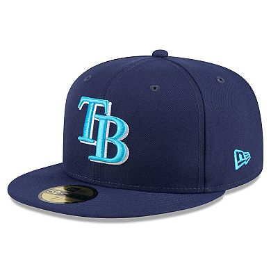 Men's New Era Navy Tampa Bay Rays 2024 Father's Day 59FIFTY Fitted Hat