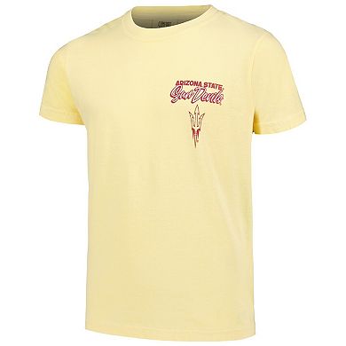 Youth Gold Arizona State Sun Devils Hyperlocal Comfort Colors T-Shirt