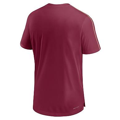 Men's Nike Garnet Florida State Seminoles 2024 Sideline Coach Performance Top