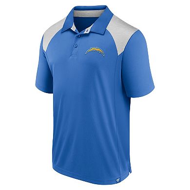 Men's Fanatics Powder Blue Los Angeles Chargers Primary Polo