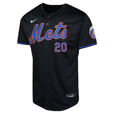 Youth Nike Pete Alonso Black New York Mets Alternate Limited Player Jersey