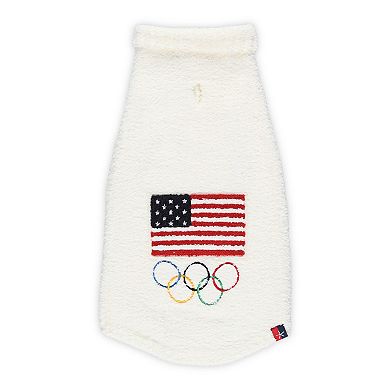 White Team USA CozyChic Pet Sweater