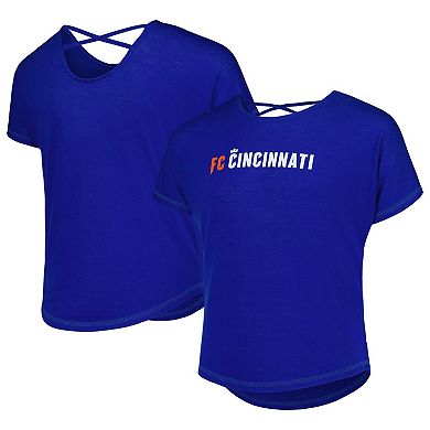 Girls Youth Fanatics Blue FC Cincinnati T-Shirt