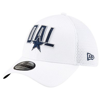 Men's New Era White Dallas Cowboys Breakers 39THIRTY Flex Hat