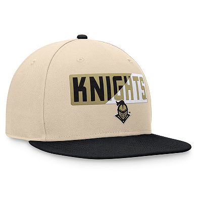 Men's Top of the World Khaki UCF Knights Goalaso Snapback Hat