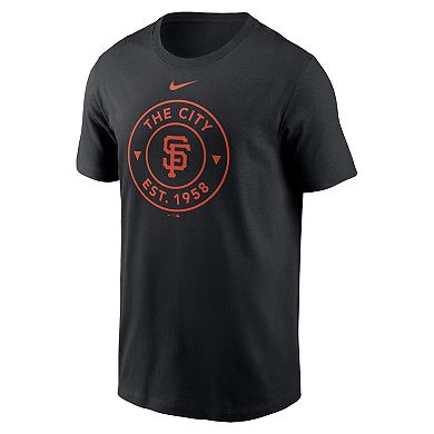 Men's Nike Black San Francisco Giants Local Home Town T-Shirt