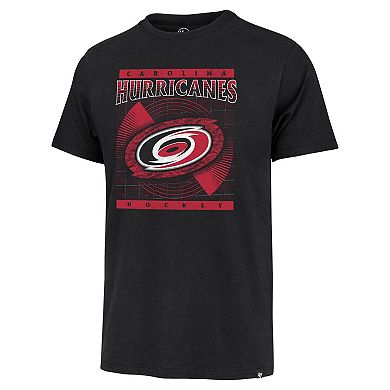 Men's '47 Black Carolina Hurricanes Regional Localized Franklin T-Shirt