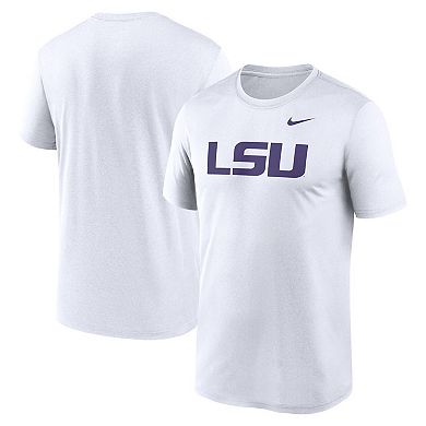 Men's Nike White LSU Tigers Primetime Legend Logo T-Shirt