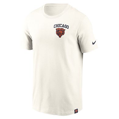Men's Nike Cream Chicago Bears Blitz Essential T-Shirt