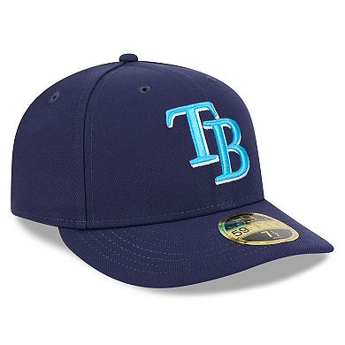 Men's New Era Navy Tampa Bay Rays 2024 Father's Day Low Profile 59FIFTY Fitted Hat