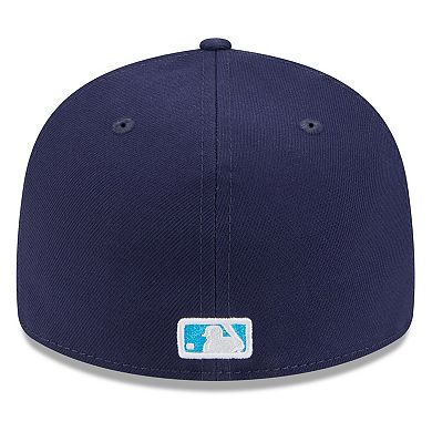 Men's New Era Navy Tampa Bay Rays 2024 Father's Day Low Profile 59FIFTY Fitted Hat