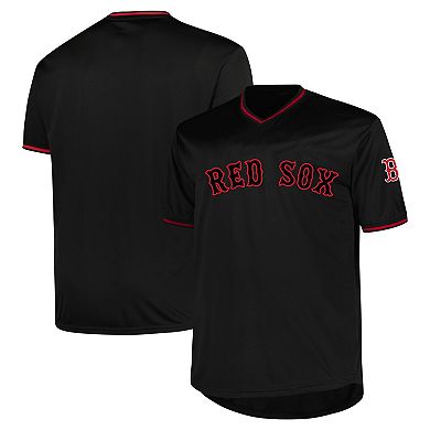 Men's Profile Black Boston Red Sox Big & Tall Pop Fashion Jersey