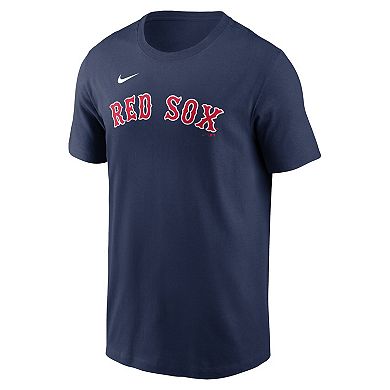 Men's Nike Trevor Story Navy Boston Red Sox Fuse Name & Number T-Shirt