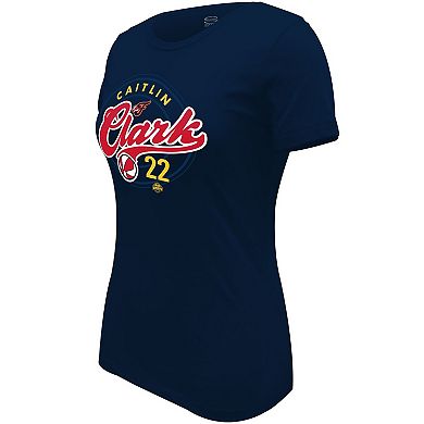 Women's Stadium Essentials Caitlin Clark Navy Indiana Fever Runaway T-Shirt