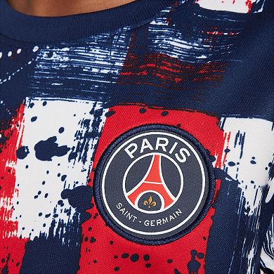 Youth Nike  Navy Paris Saint-Germain 2024/25 Home Academy Pro Pre-Match Top