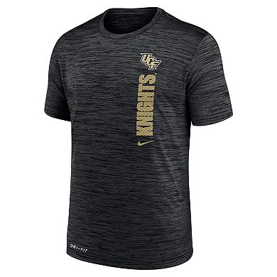 Men's Nike Black UCF Knights 2024Â Sideline Velocity Legend Performance T-Shirt