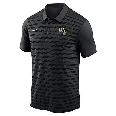 Men's Nike Black Wake Forest Demon Deacons 2024 Sideline Victory Coaches Performance Polo