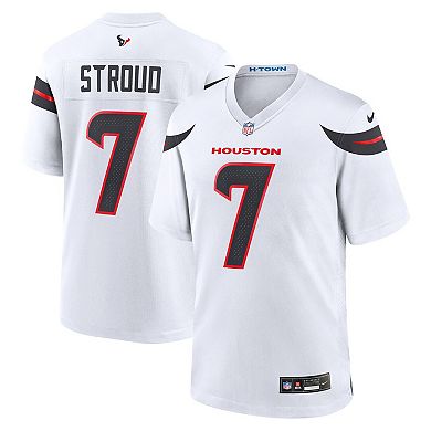 Men's Nike C.J. Stroud White Houston Texans Game Jersey
