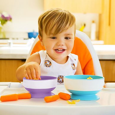 Munchkin 3-Pack Stay Put??? Suction Bowls