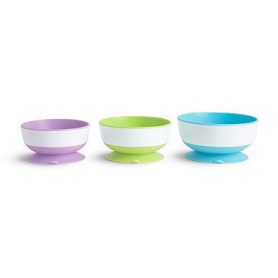 Munchkin 3-Pack Stay Put™ Suction Bowls