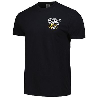 Unisex Black Missouri Tigers Hyper Local Large Mascot Stadium T-Shirt