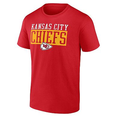 Men's Fanatics Red Kansas City Chiefs Head to Beat T-Shirt