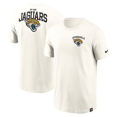 Men's Nike Cream Jacksonville Jaguars Blitz Essential T-Shirt