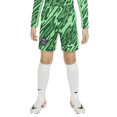 Youth Nike  Green Paris Saint-Germain 2024/25 Goalkeeper Stadium Shorts