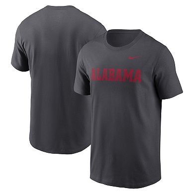 Men's Nike Anthracite Alabama Crimson Tide Primetime Evergreen Wordmark T-Shirt