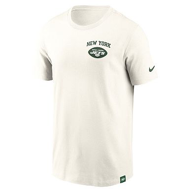 Men's Nike Cream New York Jets Blitz Essential T-Shirt