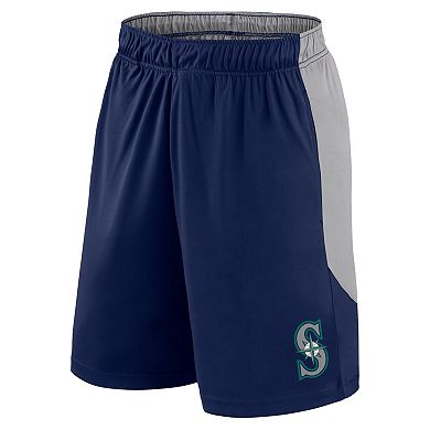 Men's Fanatics Navy/Gray Seattle Mariners Go Hard Shorts