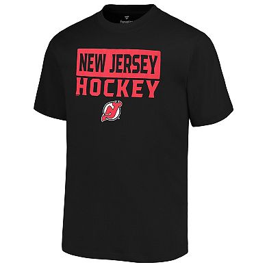 Men's Fanatics New Jersey Devils Big & Tall 2-Pack T-Shirt Set