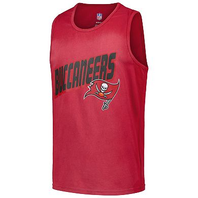 Youth Red Tampa Bay Buccaneers Sun-Bleached Ride the Tide Tank Top