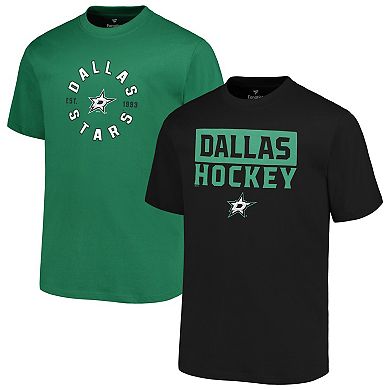 Men's Fanatics Dallas Stars Big & Tall 2-Pack T-Shirt Set