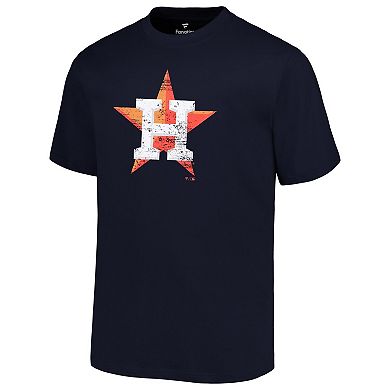 Men's Profile Navy Houston Astros Big & Tall Primary Logo T-Shirt