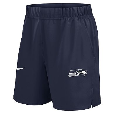 Men's Nike College Navy Seattle Seahawks Blitz Victory Performance Shorts