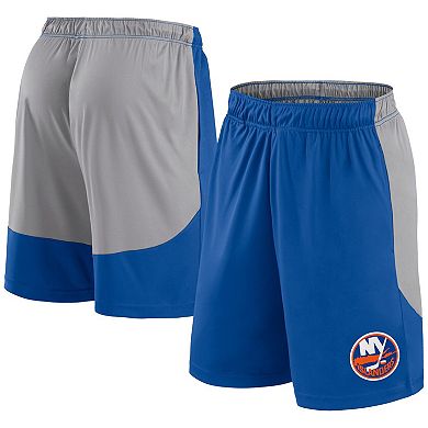 Men's Fanatics Royal New York Islanders Go Hard Shorts