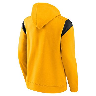 Men's Fanatics Gold Pittsburgh Steelers Call The Shot Pullover Hoodie