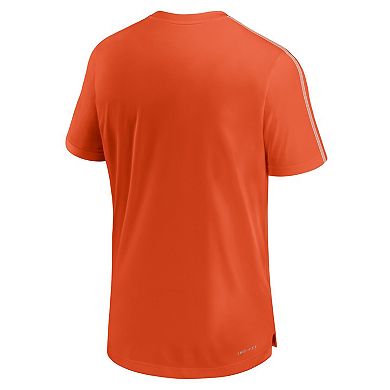 Men's Nike Orange Clemson Tigers 2024 Sideline Coach Performance Top