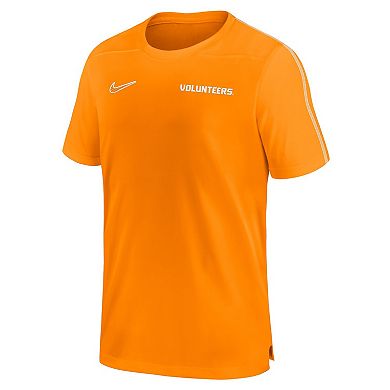 Men's Nike Tennessee Orange Tennessee Volunteers 2024 Sideline Coach Performance Top