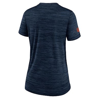 Women's Nike Navy Chicago Bears Velocity Performance T-Shirt