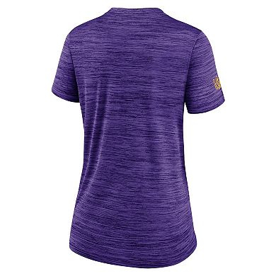 Women's Nike Purple Minnesota Vikings Velocity Performance T-Shirt