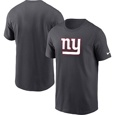 Men's Nike Charcoal New York Giants Primary Logo T-Shirt